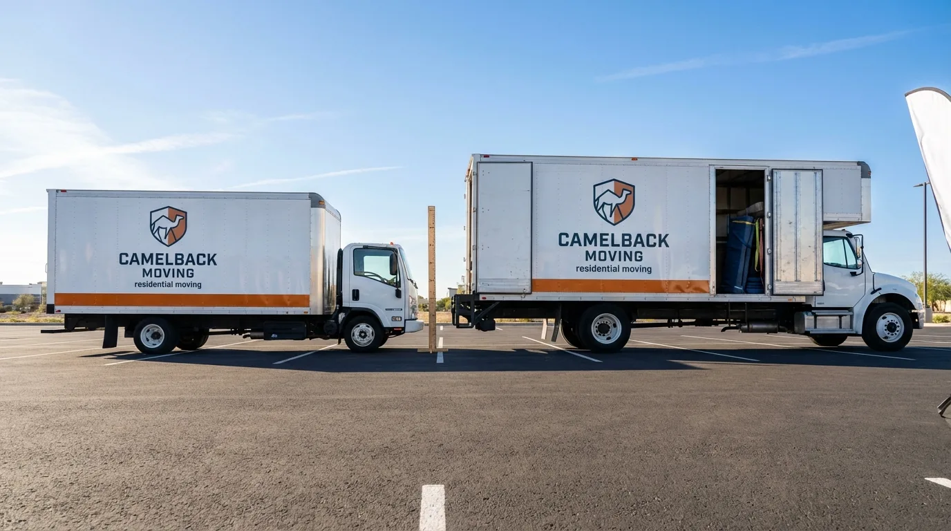 Moving truck size capacity guide in Altoona